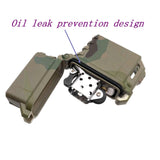Maxbell Lighter Case Hard Case Pocket Sturdy for Hiking Camping for Inner Tank Khaki