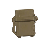 Maxbell Lighter Case Hard Case Pocket Sturdy for Hiking Camping for Inner Tank Khaki
