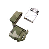 Maxbell Lighter Case Hard Case Pocket Sturdy for Hiking Camping for Inner Tank Black