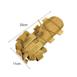 Maxbell Helmets Balancing Bags Detachable Battery Case Nvg Pouch Rear for Outdoor Option 2