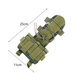 Maxbell Helmets Balancing Bags Detachable Battery Case Nvg Pouch Rear for Outdoor Option 5