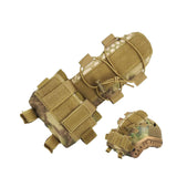 Maxbell Helmets Balancing Bags Detachable Battery Case Nvg Pouch Rear for Outdoor Option 6