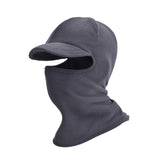 Maxbell Thermal Cycling Neck Warmer Headgear Balaclava Mask for Hiking Skiing Gray