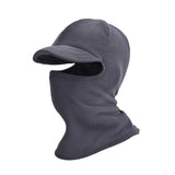 Maxbell Thermal Cycling Neck Warmer Headgear Balaclava Mask for Hiking Skiing Gray