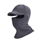 Maxbell Thermal Cycling Neck Warmer Headgear Balaclava Mask for Hiking Skiing Gray