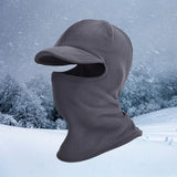 Maxbell Thermal Cycling Neck Warmer Headgear Balaclava Mask for Hiking Skiing Gray