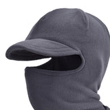 Maxbell Thermal Cycling Neck Warmer Headgear Balaclava Mask for Hiking Skiing Gray