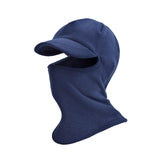 Maxbell Thermal Cycling Neck Warmer Headgear Balaclava Mask for Hiking Skiing Navy Blue