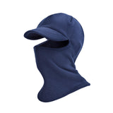 Maxbell Thermal Cycling Neck Warmer Headgear Balaclava Mask for Hiking Skiing Navy Blue