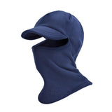 Maxbell Thermal Cycling Neck Warmer Headgear Balaclava Mask for Hiking Skiing Navy Blue