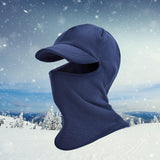 Maxbell Thermal Cycling Neck Warmer Headgear Balaclava Mask for Hiking Skiing Navy Blue