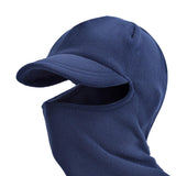 Maxbell Thermal Cycling Neck Warmer Headgear Balaclava Mask for Hiking Skiing Navy Blue