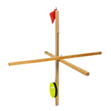 Maxbell Ice Fishing Rod Tip up with Flag Portable Foldable Fishing Accessories