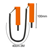 Maxbell Retractable Ice Picks Gear Portable Sturdy for Hiking Breaking Ice