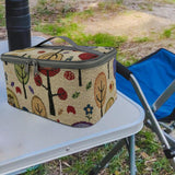Maxbell Seasoning Bottle Storage Bag Accessories Bag for Traveling BBQ Outdoor Tree