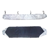 Maxbell Patio Awning Canopy Feet Rain Cover Waterproof Storage Bag Sun Protection 250CM Argent