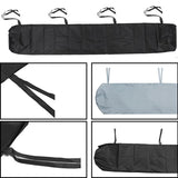 Maxbell Patio Awning Canopy Feet Rain Cover Waterproof Storage Bag Sun Protection 300CM Argent