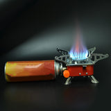Maxbell Camping Gas Stove Lightweight Folding for Picnic Camping Cooking Supplies