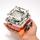 Maxbell Camping Gas Stove Lightweight Folding for Picnic Camping Cooking Supplies