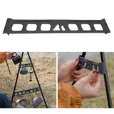 Maxbell Camping Hanging Hook Triangle Storage Rack Shelf Hook for Backyard Barbecue L