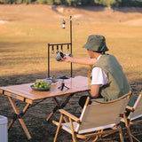 Maxbell Outdoor Storage Shelves Holder Lightweight Detachable for Picnic Outdoor