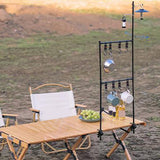 Maxbell Outdoor Storage Shelves Holder Lightweight Detachable for Picnic Outdoor