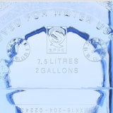 Maxbell 15L Transparent Blue Portable Water Storage Barrel Container Easily Clean