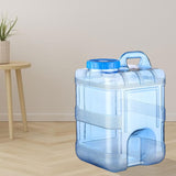 Maxbell 15L Transparent Blue Portable Water Storage Barrel Container Easily Clean