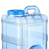 Maxbell 15L Transparent Blue Portable Water Storage Barrel Container Easily Clean