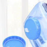 Maxbell 15L Transparent Blue Portable Water Storage Barrel Container Easily Clean
