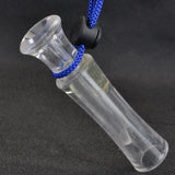 Maxbell Duck Call Whistle with Rope Decoy Gear Hunting Outdoor Tool blue