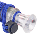 Maxbell Duck Call Whistle with Rope Decoy Gear Hunting Outdoor Tool blue