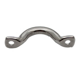Maxbell Metal Boat Top Pad Eye Tie Down Hook Fitting Cord for Boating Kayak Rigging 4mm