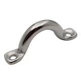 Maxbell Metal Boat Top Pad Eye Tie Down Hook Fitting Cord for Boating Kayak Rigging 4mm