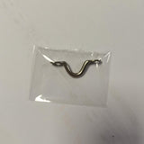 Maxbell Metal Boat Top Pad Eye Tie Down Hook Fitting Cord for Boating Kayak Rigging 4mm