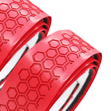 Maxbell 2x Golf Club Grip Wrapping Tapes PU Leather Regripping Solution Red