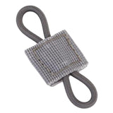 Maxbell Outdoor Gear Holder Clip Multifunctional Elastic Ribbon Buckle for Vest Gray