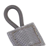 Maxbell Outdoor Gear Holder Clip Multifunctional Elastic Ribbon Buckle for Vest Gray