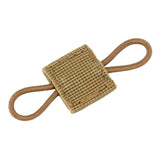 Maxbell Outdoor Gear Holder Clip Multifunctional Elastic Ribbon Buckle for Vest Khaki