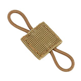 Maxbell Outdoor Gear Holder Clip Multifunctional Elastic Ribbon Buckle for Vest Khaki