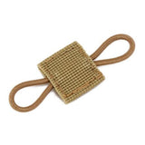 Maxbell Outdoor Gear Holder Clip Multifunctional Elastic Ribbon Buckle for Vest Khaki
