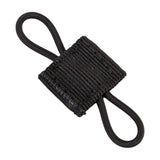 Maxbell Outdoor Gear Holder Clip Multifunctional Elastic Ribbon Buckle for Vest Black