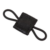 Maxbell Outdoor Gear Holder Clip Multifunctional Elastic Ribbon Buckle for Vest Black