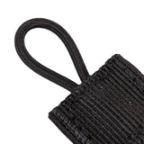 Maxbell Outdoor Gear Holder Clip Multifunctional Elastic Ribbon Buckle for Vest Black