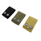 Maxbell Nylon Duty Belt Buckle Fixing Wide Belt for Travel Outdoor Accessories Khaki