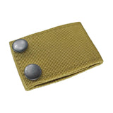 Maxbell Nylon Duty Belt Buckle Fixing Wide Belt for Travel Outdoor Accessories Khaki