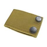 Maxbell Nylon Duty Belt Buckle Fixing Wide Belt for Travel Outdoor Accessories Khaki