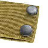 Maxbell Nylon Duty Belt Buckle Fixing Wide Belt for Travel Outdoor Accessories Khaki