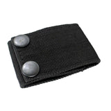Maxbell Nylon Duty Belt Buckle Fixing Wide Belt for Travel Outdoor Accessories Black