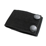 Maxbell Nylon Duty Belt Buckle Fixing Wide Belt for Travel Outdoor Accessories Black